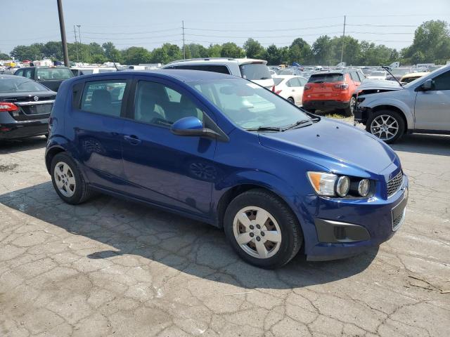 1G1JA6SH4E4127592 - 2014 CHEVROLET SONIC LS BLUE photo 4