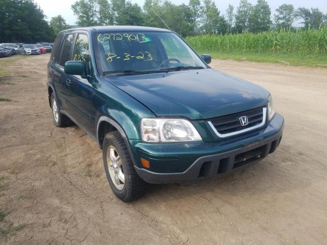 JHLRD18711S007955 - 2001 HONDA CR-V SE GREEN photo 4