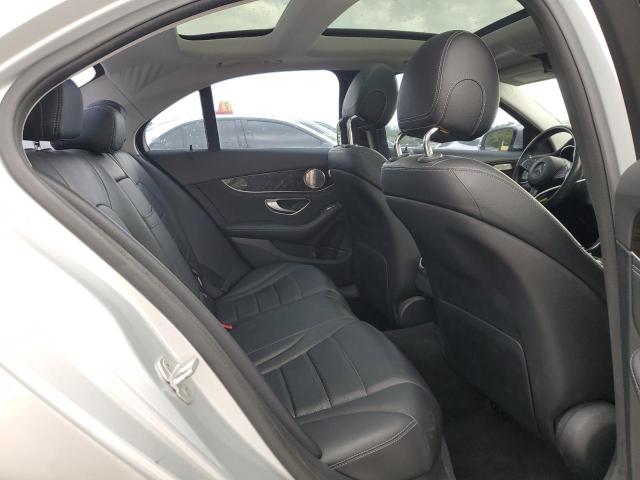 55SWF4KB8FU022903 - 2015 MERCEDES-BENZ C 300 4MATIC SILVER photo 10