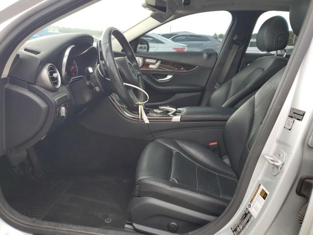 55SWF4KB8FU022903 - 2015 MERCEDES-BENZ C 300 4MATIC SILVER photo 7