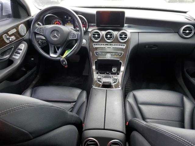 55SWF4KB8FU022903 - 2015 MERCEDES-BENZ C 300 4MATIC SILVER photo 8