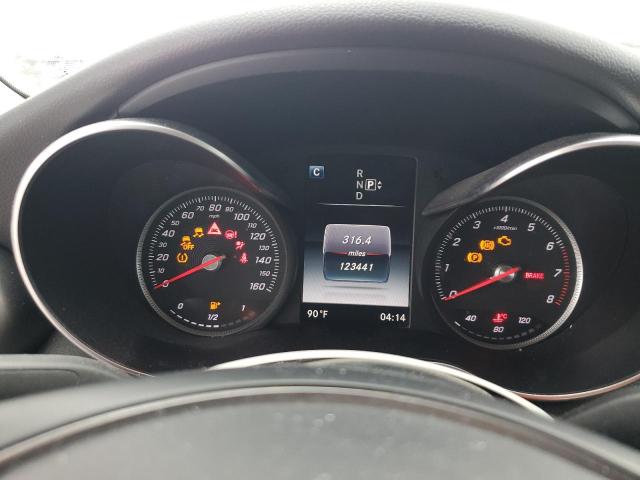 55SWF4KB8FU022903 - 2015 MERCEDES-BENZ C 300 4MATIC SILVER photo 9