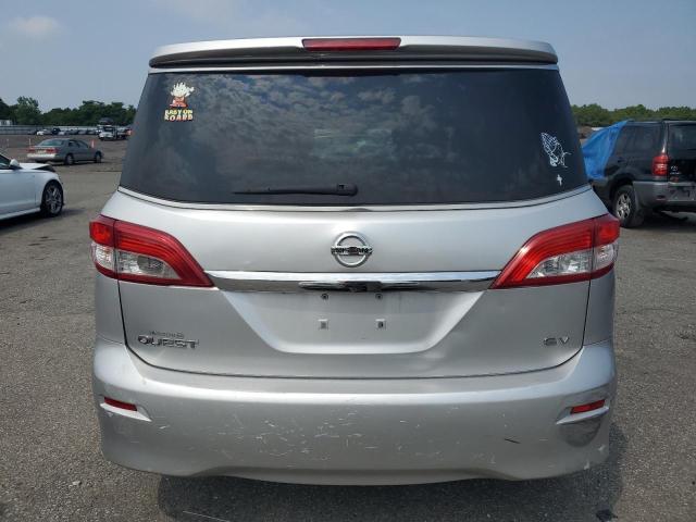 JN8AE2KP2F9130608 - 2015 NISSAN QUEST S SILVER photo 6