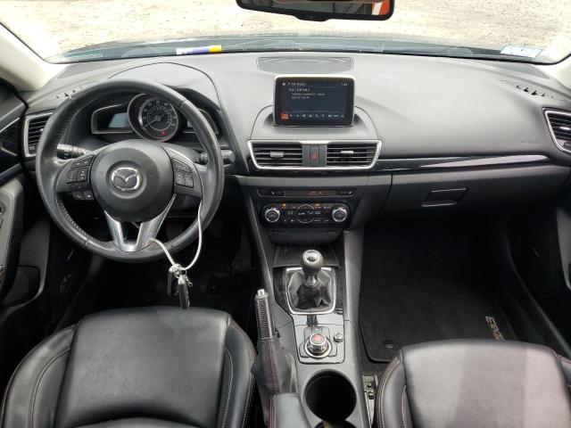 JM1BM1N71G1328976 - 2016 MAZDA 3 GRAND TOURING BLUE photo 8