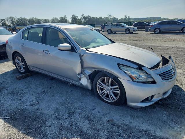 JN1CV6AP4CM930352 - 2012 INFINITI G37 BASE SILVER photo 4