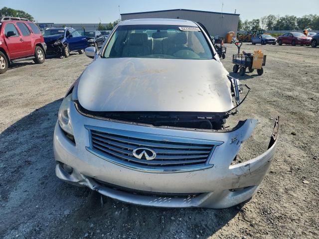 JN1CV6AP4CM930352 - 2012 INFINITI G37 BASE SILVER photo 5