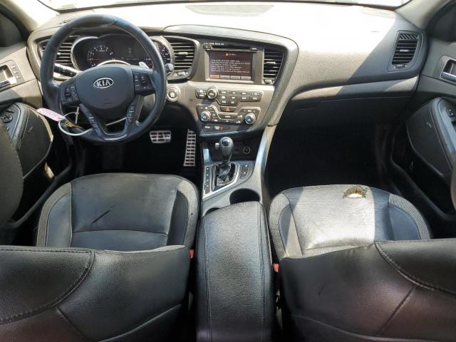 5XXGR4A64CG001590 - 2012 KIA OPTIMA SX BLACK photo 8