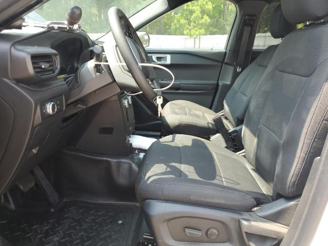1FM5K8AW2MNA20952 - 2021 FORD EXPLORER POLICE INTERCEPTOR Dwukolorowy zdjęcie 7