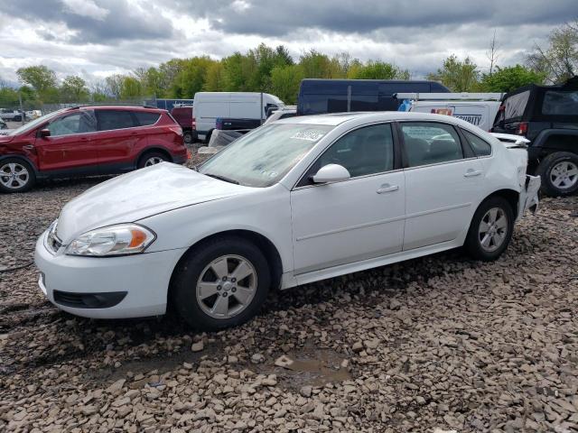 2G1WB5EK6A1225176 - 2010 CHEVROLET IMPALA LT WHITE photo 1