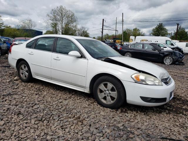 2G1WB5EK6A1225176 - 2010 CHEVROLET IMPALA LT WHITE photo 4