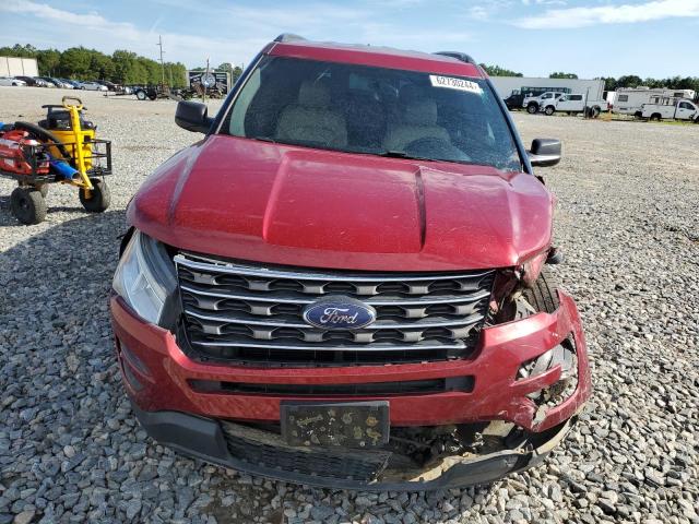 1FM5K7BHXHGB68562 - 2017 FORD EXPLORER RED photo 5