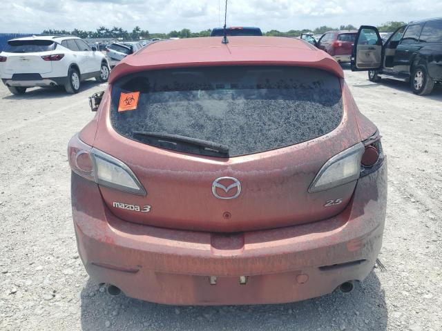 JM1BL1K57B1358143 - 2011 MAZDA 3 S RED photo 6