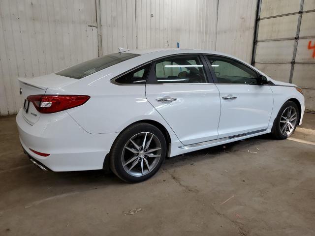 5NPE34AB9FH152276 - 2015 HYUNDAI SONATA SPORT WHITE photo 3