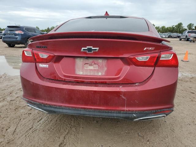 1G1ZG5ST5PF223156 - 2023 CHEVROLET MALIBU RS RED photo 6