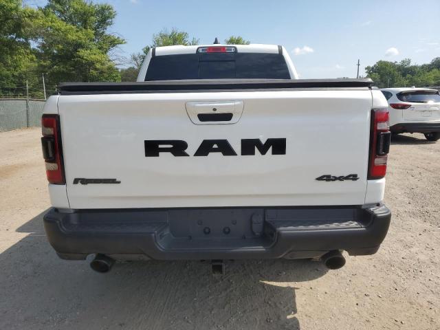 1C6SRFLT4MN568663 - 2021 RAM 1500 REBEL WHITE photo 6