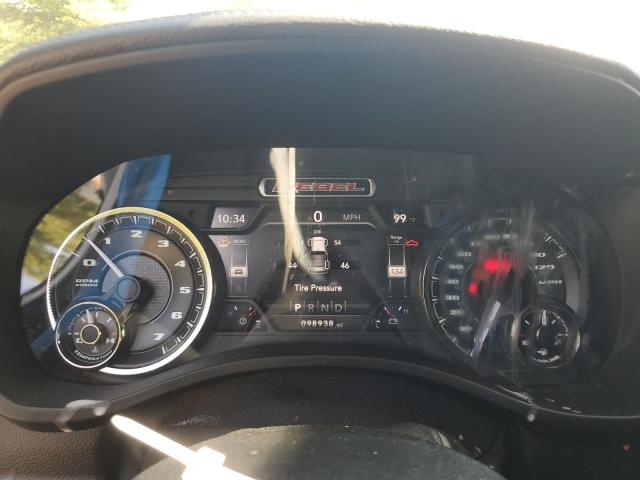 1C6SRFLT4MN568663 - 2021 RAM 1500 REBEL WHITE photo 9