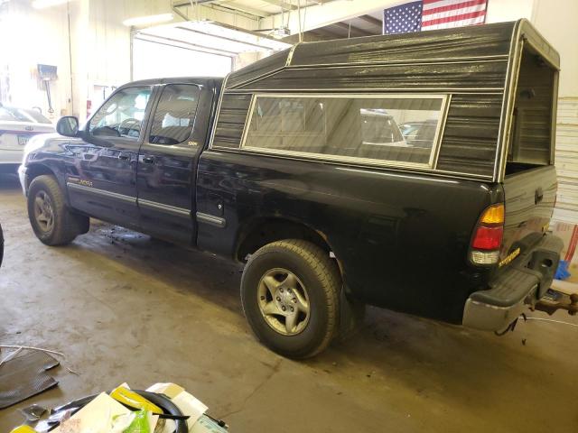 5TBBT4414YS039069 - 2000 TOYOTA TUNDRA ACCESS CAB 黑色 照片 2