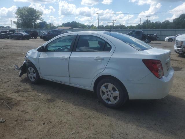 1G1JA5SH0G4118398 - 2016 CHEVROLET SONIC LS WHITE photo 2