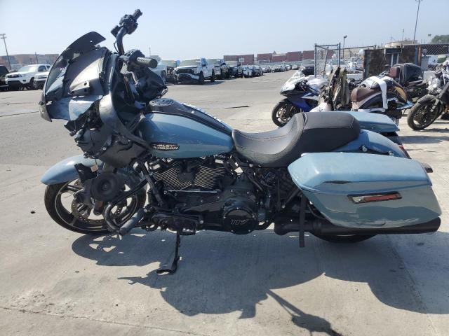 1HD1KH724RB615879 - 2024 HARLEY-DAVIDSON FLTRX TEAL photo 3