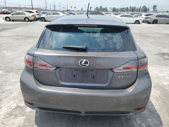 JTHKD5BH8C2058118 - 2012 LEXUS CT 200 GRAY photo 6