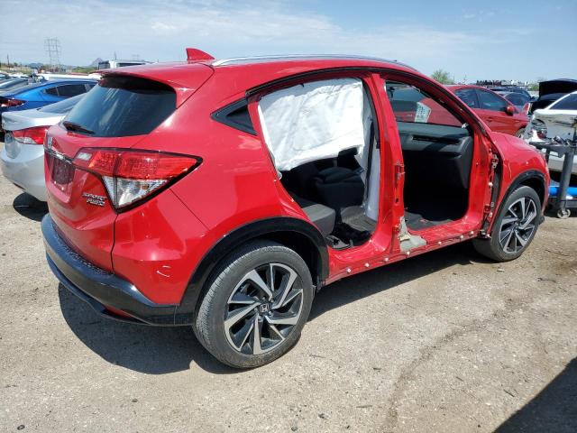 3CZRU6H1XKG711662 - 2019 HONDA HR-V SPORT RED photo 3