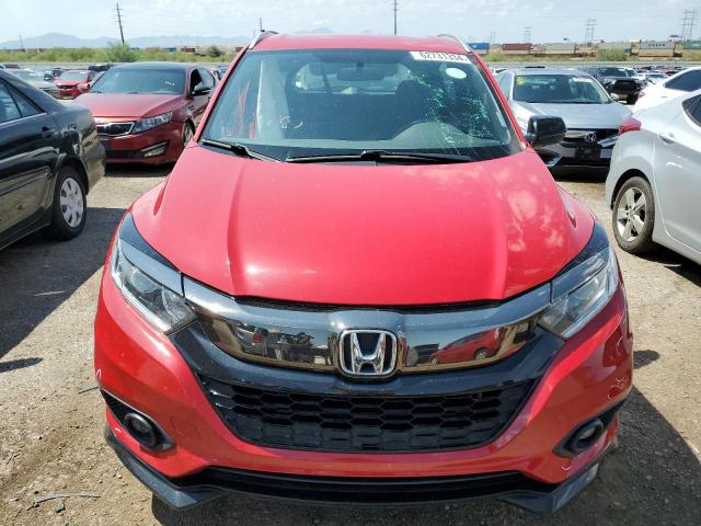 3CZRU6H1XKG711662 - 2019 HONDA HR-V SPORT RED photo 5