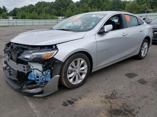 1G1ZD5ST6NF155620 - 2022 CHEVROLET MALIBU LT SILVER photo 1