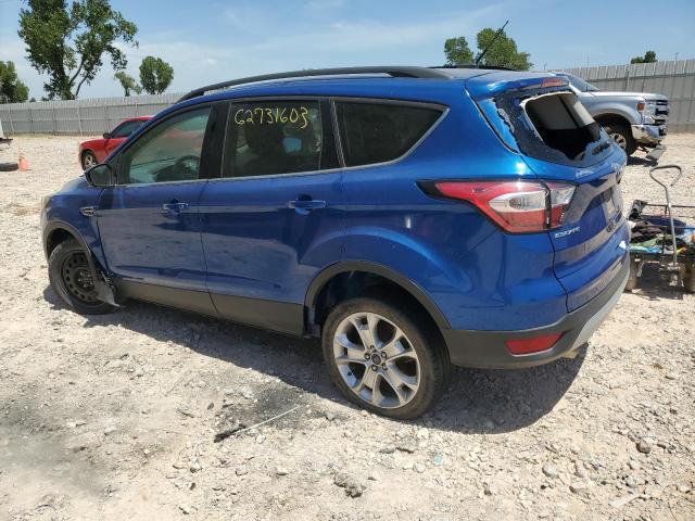 1FMCU0GD0HUE84309 - 2017 FORD ESCAPE SE BLUE photo 2