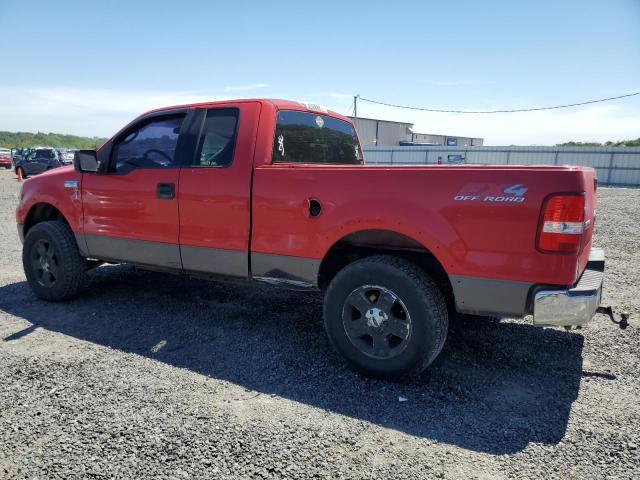 1FTPX145X4FA37081 - 2004 FORD F150 RED photo 2