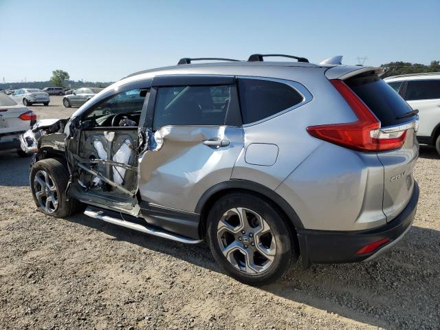 5J6RW1H89HL002517 - 2017 HONDA CR-V EXL SILVER photo 2