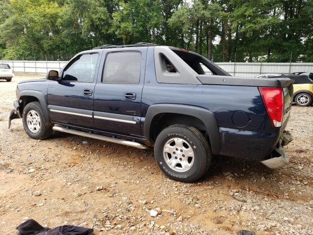 3GNEC12Z15G201267 - 2005 CHEVROLET AVALANCHE C1500 BLUE photo 2