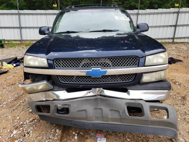 3GNEC12Z15G201267 - 2005 CHEVROLET AVALANCHE C1500 BLUE photo 5