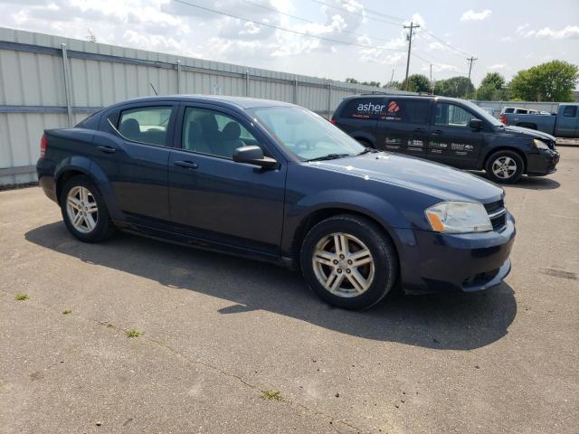 1B3LC56K28N127861 - 2008 DODGE AVENGER SXT BLUE photo 4