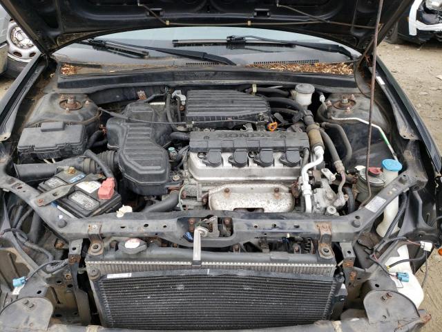 1HGES16365L025287 - 2005 HONDA CIVIC DX VP أسود صورة 11