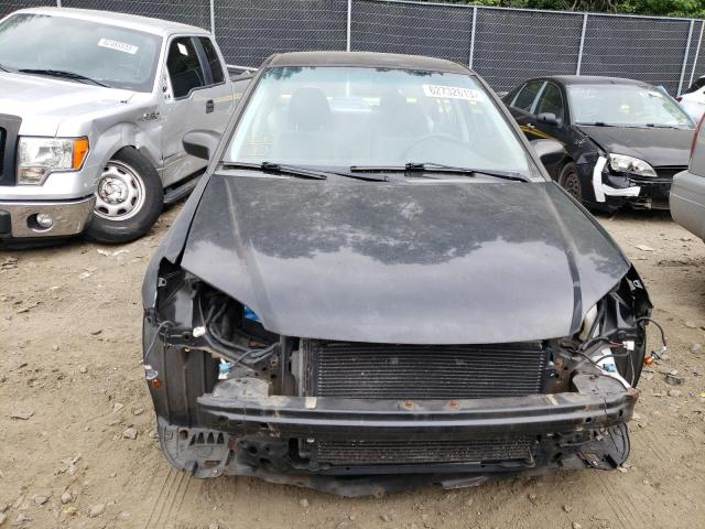 1HGES16365L025287 - 2005 HONDA CIVIC DX VP أسود صورة 5