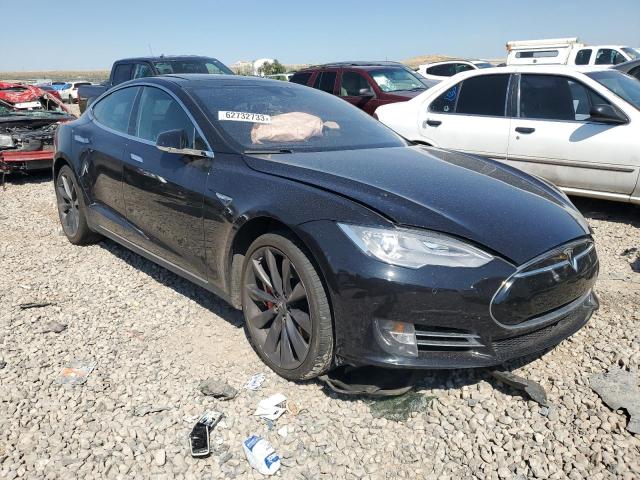 5YJSA1E49FF102527 - 2015 TESLA MODEL S Qara foto 4