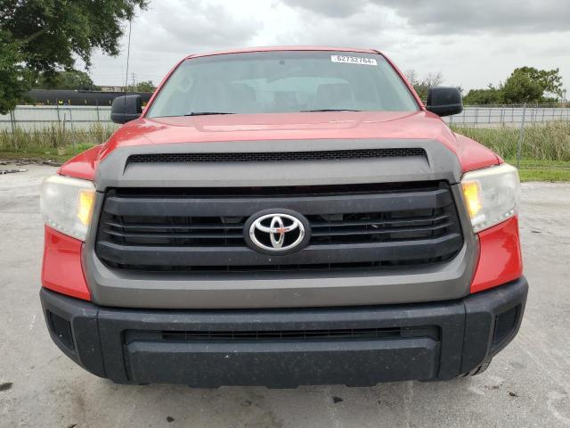 5TFRM5F15FX088861 - 2015 TOYOTA TUNDRA DOUBLE CAB SR/SR5 RED photo 5