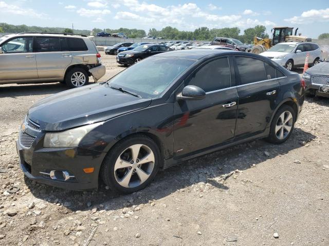 1G1PG5S93B7182346 - 2011 CHEVROLET CRUZE LT BLACK photo 1