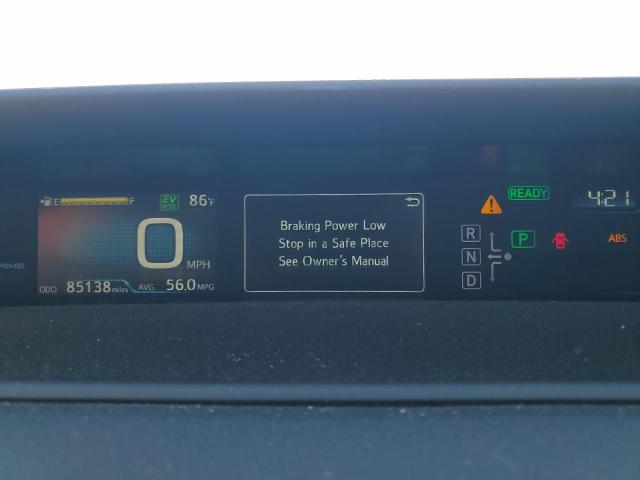 JTDKARFP0H3057758 - 2017 TOYOTA PRIUS PRIM გრაფიტი ფოტო 9