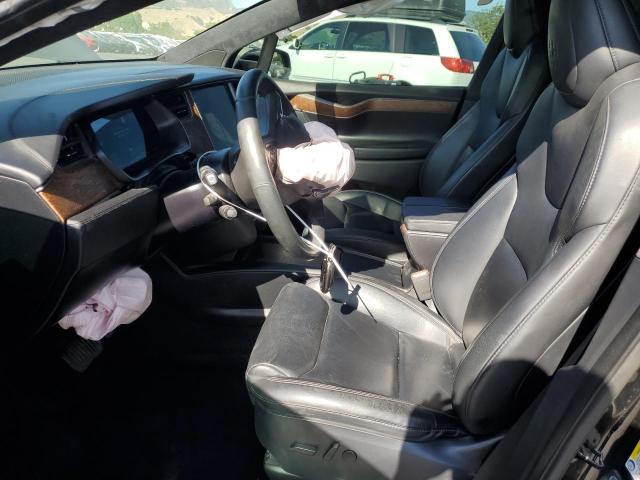 5YJXCBE21LF305119 - 2020 TESLA MODEL X BLACK photo 7