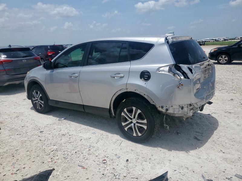 2T3ZFREV7JW421466 - 2018 TOYOTA RAV4 LE SILVER photo 2