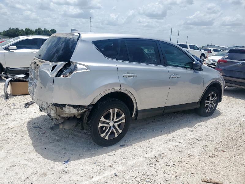 2T3ZFREV7JW421466 - 2018 TOYOTA RAV4 LE SILVER photo 3