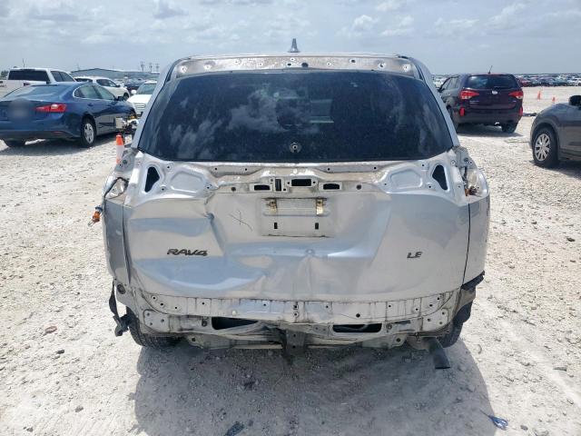 2T3ZFREV7JW421466 - 2018 TOYOTA RAV4 LE SILVER photo 6