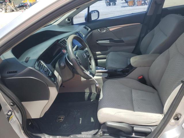 19XFB2F84FE038537 - 2015 HONDA CIVIC EX SILVER photo 7