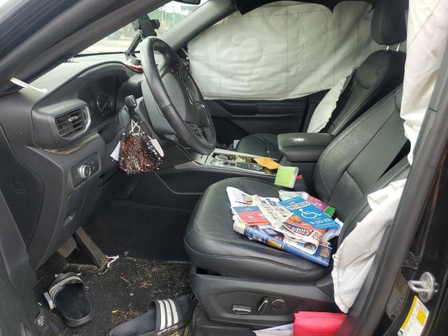 1FMSK8FH8LGA53082 - 2020 FORD EXPLORER LIMITED Սև լուսանկար 7