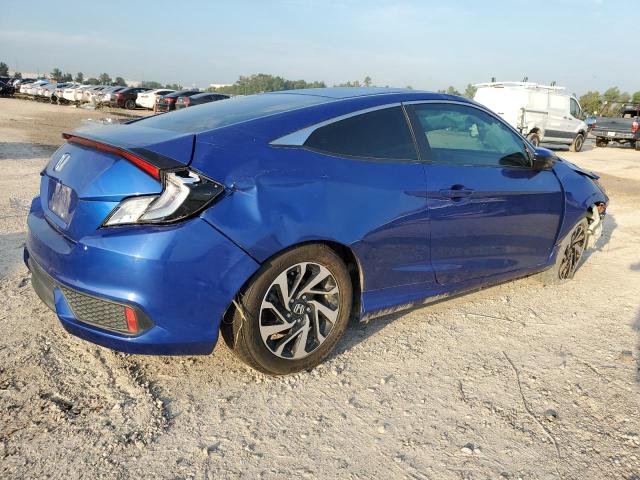 2HGFC4B01JH300408 - 2018 HONDA CIVIC LX BLUE photo 3