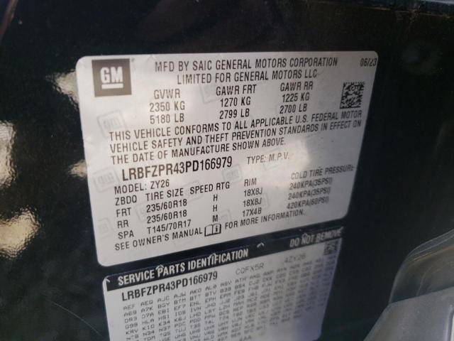 LRBFZPR43PD166979 - 2023 BUICK ENVISION ESSENCE Siyah fotoğraf 14