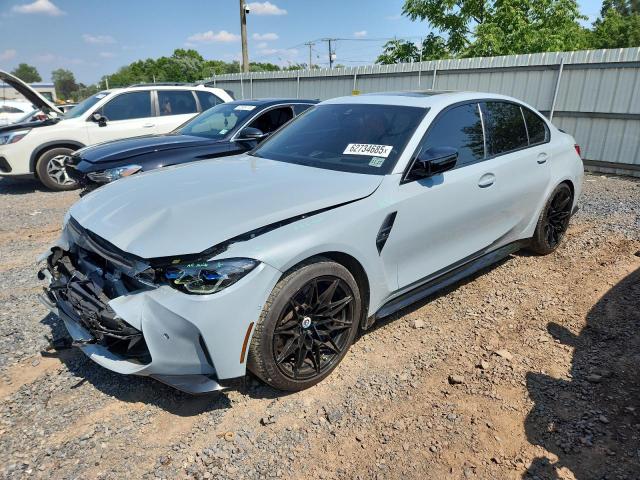 WBS43AY09PFN85521 - 2023 BMW M3 COMPETITION GRAY photo 1