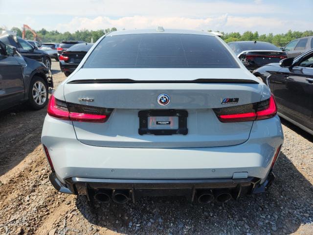 WBS43AY09PFN85521 - 2023 BMW M3 COMPETITION GRAY photo 6