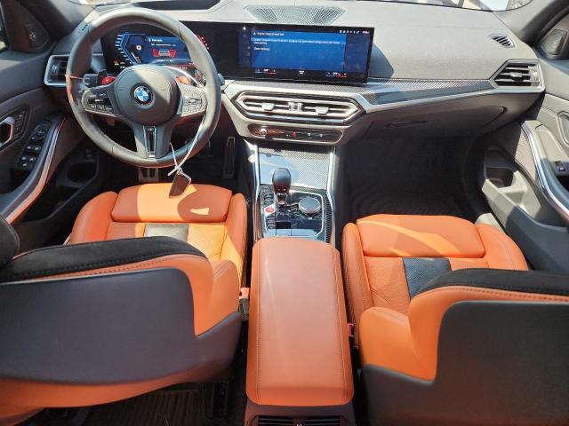 WBS43AY09PFN85521 - 2023 BMW M3 COMPETITION GRAY photo 8